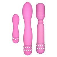 Toy Joy Diamond Triple Pleasure Pack, розовый
Набор вибраторов