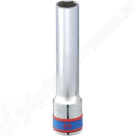 Головка торцевая глубокая шестигранная 1/2", 8 мм, L = 120 мм, KING TONY, 425508M