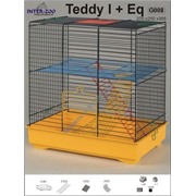 INTER-ZOO Клетка TEDDY I с пружиной 370х250х385 (цветная)