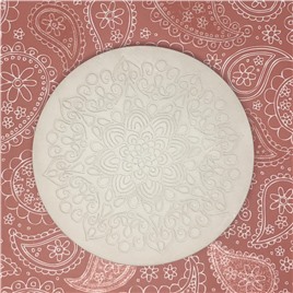 Барельеф для творчества "Мандала-Счастье" арт.52