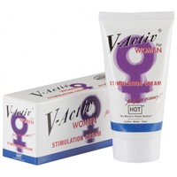 Hot V-activ Woman Stimulation Cream, 50 мл
Стимулирующий крем для женщин