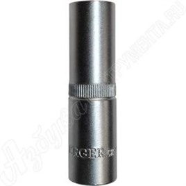 Головка торцевая удлиненная 1/4, 6-гранная, SuperLock, 12 мм, BERGER, BG-14SD12