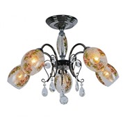 				Linvel LV 8829/5 черный хром Е14 60W Люстра