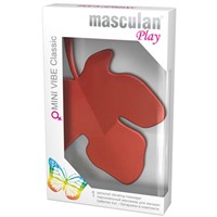 Masculan Mini Vibe Classic, красныйСтимулятор клитора в виде листочка