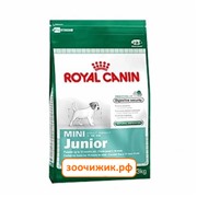 Сухой корм Royal Canin Mini junior для щенков (для мелких пород) (4 кг)