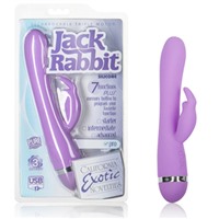 California Exotic Rechargeable Triple Motor Jack Rabbit, фиолетовый
Вибратор с клиторальным стимулятором