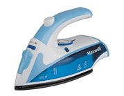 Утюг Maxwell MW-3050B, 800 Вт, подошва из нержавейки, складная ручка, голубой