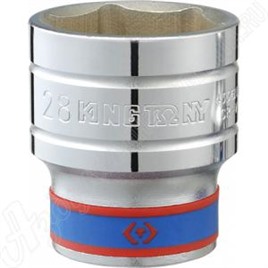 Головка торцевая стандартная шестигранная 1/2", 29 мм, KING TONY, 433529M