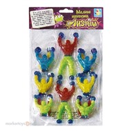 Лизун 1toy Т52276 Человек 6см. 8шт. в пак.