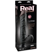 Pipedream Real Feel Deluxe No12, черныйВибратор супер-реалистик