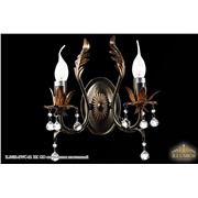  ILLUMICO IL8632-2WC-21 BK GD светильник настенный