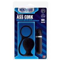 Menzstuff Ass Cork Wide, черная
Анальная втулка с вибрацией