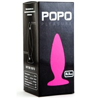 ToyFa Popo Pleasure Анальная втулка, 8см
С рельефной полосой