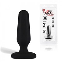 Hustler All About Anal Butt Plug, черный, 6,5 см
Анальный плаг из ультрабархатистого силикона