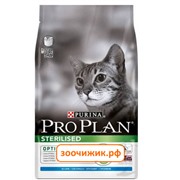 Сухой корм Pro Plan для кошек (кастрированных, стерилизованных) кролик (3 кг)