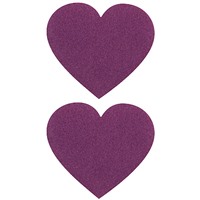 Shots Toys Nipple Sticker Hearts, фиолетовые
Пэстисы в форме сердечек