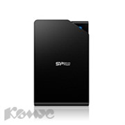 Портативный HDD Silicon Power S03 1TB USB3.0(SP010TBPHDS03S3K)черн,2,5"