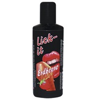 Lick-It Erdbeere, 100 мл
Для орального секса, земляника