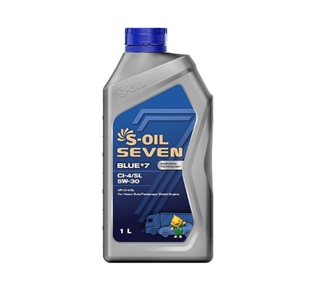 Моторное масло S-Oil 7 Blue #7 CI-4 / SL 5W-30 (1л.)