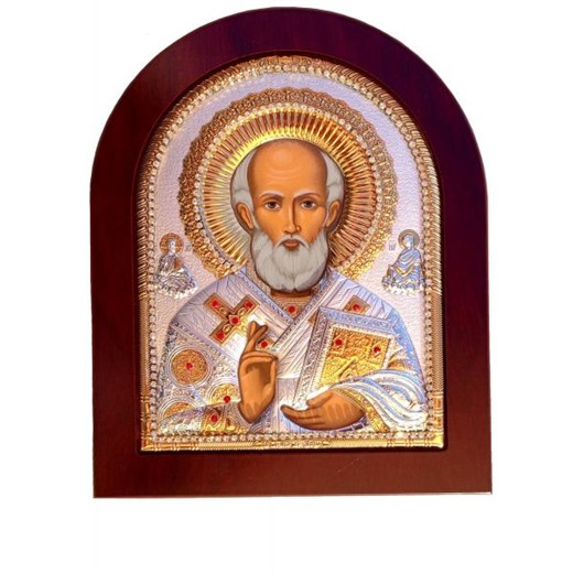 Икона " св. Николай Чудотворец" на дереве