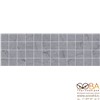 Декор Rock  мозаичный серый MM11187 20х60, интернет-магазин Sportcoast.ru