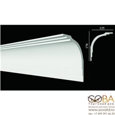 Лепнина Decor-Dizayn Карниз DD511 купить по лучшей цене в интернет магазине стильных обоев Сова ТД. Доставка по Москве, МО и всей России