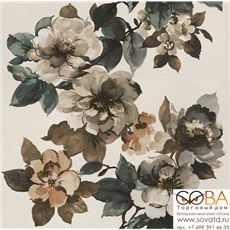 Декор Marazzi Панно Eclettica Peony Cream 120x120 купить по лучшей цене в интернет магазине стильных обоев Сова ТД. Доставка по Москве, МО и всей России