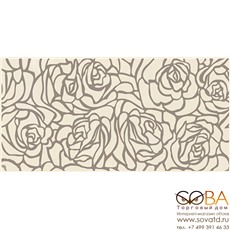 Декор Serenity Rosas  кремовый 08-03-37-1349 20х40 купить по лучшей цене в интернет магазине стильных обоев Сова ТД. Доставка по Москве, МО и всей России