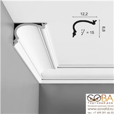Карниз Orac Decor C341 Luxxus купить по лучшей цене в интернет магазине стильных обоев Сова ТД. Доставка по Москве, МО и всей России