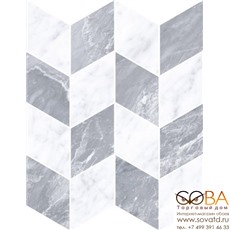 Мозаика Vitra  Marmori "Шеврон" Холодный Микс 24х31 купить по лучшей цене в интернет магазине стильных обоев Сова ТД. Доставка по Москве, МО и всей России