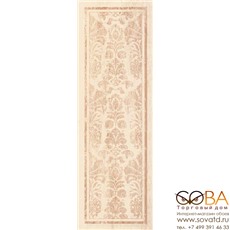 Плитка Cassinia Beige Arabesca  настенная структ.рект. 250х750 мм/31,36 купить по лучшей цене в интернет магазине стильных обоев Сова ТД. Доставка по Москве, МО и всей России