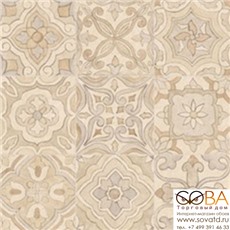 Декор Vitra  Newcon Пэчворк теплая гамма 7РЕК 60х60 купить по лучшей цене в интернет магазине стильных обоев Сова ТД. Доставка по Москве, МО и всей России