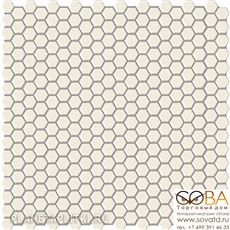 Мозаика Ibero  Mosaico Maio White 29 x 29.5 купить по лучшей цене в интернет магазине стильных обоев Сова ТД. Доставка по Москве, МО и всей России