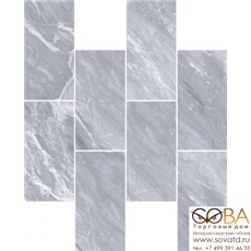 Мозаика Vitra  Marmori Кирпичная кладка Дымчатый Серый (7*14) 35,5х29 купить по лучшей цене в интернет магазине стильных обоев Сова ТД. Доставка по Москве, МО и всей России