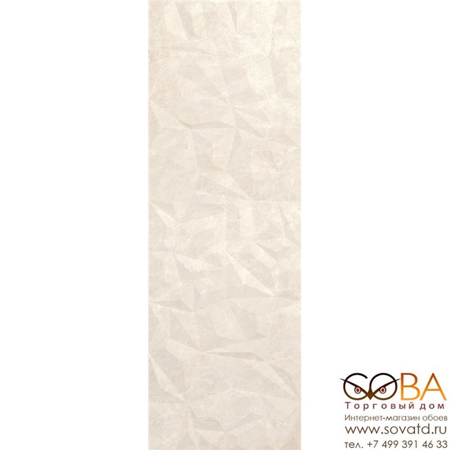 Плитка Creto  Crema Marfil Crystal Ivory W M/STR 30x90 R Glossy 1 купить по лучшей цене в интернет магазине стильных обоев Сова ТД. Доставка по Москве, МО и всей России