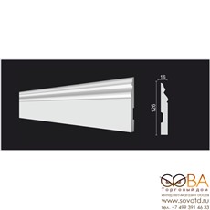 Лепнина Decor-Dizayn Плинтус DD50 купить по лучшей цене в интернет магазине стильных обоев Сова ТД. Доставка по Москве, МО и всей России