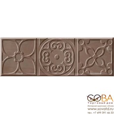 Декор Bulevar Altair Moka Decor  100x300 мм/16 купить по лучшей цене в интернет магазине стильных обоев Сова ТД. Доставка по Москве, МО и всей России