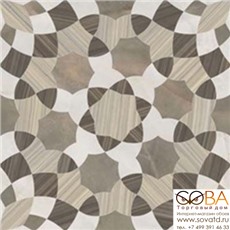 Декор Vitra  Serpeggiante Геометрический теплая гамма 7ЛПР 60х60 купить по лучшей цене в интернет магазине стильных обоев Сова ТД. Доставка по Москве, МО и всей России