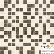Мозаика Genesis  коричневый+бежевый 30х30 купить по лучшей цене в интернет магазине стильных обоев Сова ТД. Доставка по Москве, МО и всей России