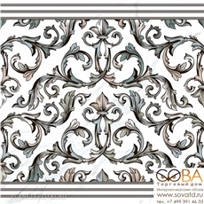 Керамогранит Pamesa  Dec. Cenefa Malaquita Blanco Rect. (9 калибр) 60 x 60 купить по лучшей цене в интернет магазине стильных обоев Сова ТД. Доставка по Москве, МО и всей России