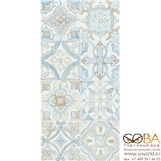 Декор Vitra  Newcon Пэчворк холодная гамма 7РЕК 30х60 купить по лучшей цене в интернет магазине стильных обоев Сова ТД. Доставка по Москве, МО и всей России