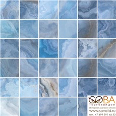 Мозаика Blues  голубой 30х30 купить по лучшей цене в интернет магазине стильных обоев Сова ТД. Доставка по Москве, МО и всей России