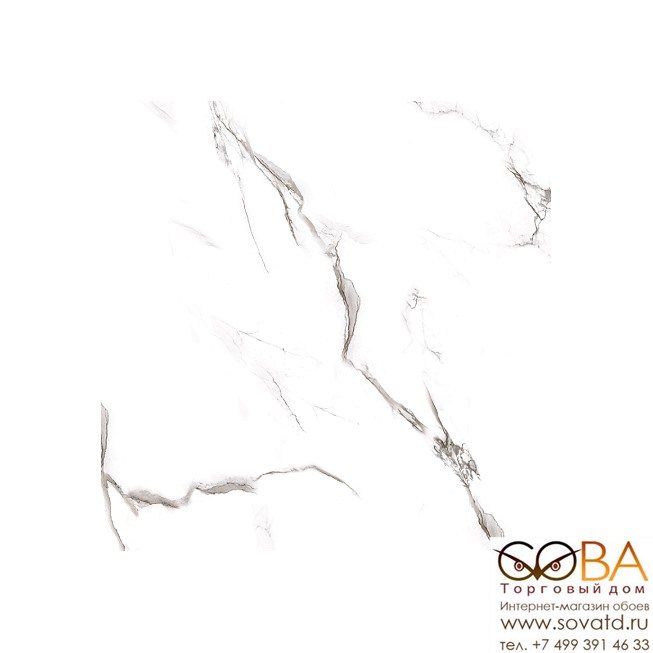 Керамогранит Classic Marble  Белый G-271/M/40x40 купить по лучшей цене в интернет магазине стильных обоев Сова ТД. Доставка по Москве, МО и всей России