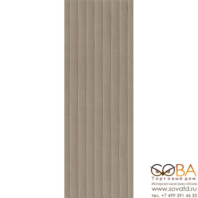 Плитка Marazzi  Fabric Struttura 3D Fold Yute rett. 40х120 купить по лучшей цене в интернет магазине стильных обоев Сова ТД. Доставка по Москве, МО и всей России