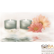 Декор Candles 4  25х45 купить по лучшей цене в интернет магазине стильных обоев Сова ТД. Доставка по Москве, МО и всей России