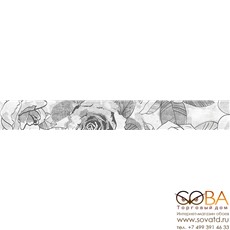 Бордюр Sonata  розы многоцветный (SO1J452D) 8x60 купить по лучшей цене в интернет магазине стильных обоев Сова ТД. Доставка по Москве, МО и всей России