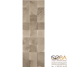 Плитка Daikiri Brown Wood Kostki Struktura  настенная 25х75 купить по лучшей цене в интернет магазине стильных обоев Сова ТД. Доставка по Москве, МО и всей России