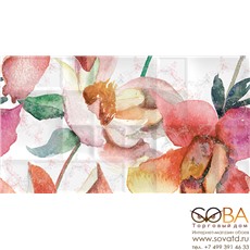 Плитка Dec Florance Panno A КПН16FloranceA  25х45 купить по лучшей цене в интернет магазине стильных обоев Сова ТД. Доставка по Москве, МО и всей России