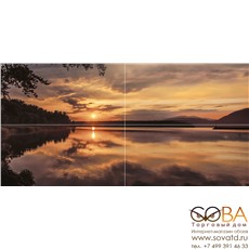 Панно Home  P4D279 80х40 (из 4 плиток) купить по лучшей цене в интернет магазине стильных обоев Сова ТД. Доставка по Москве, МО и всей России