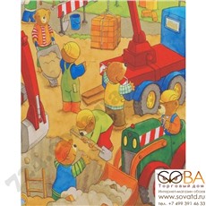 Бордюр Rasch Bambino 120301 купить по лучшей цене в интернет магазине стильных обоев Сова ТД. Доставка по Москве, МО и всей России